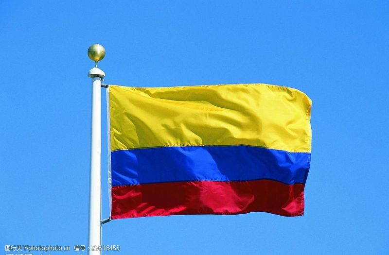 厄瓜多尔国旗图片素材