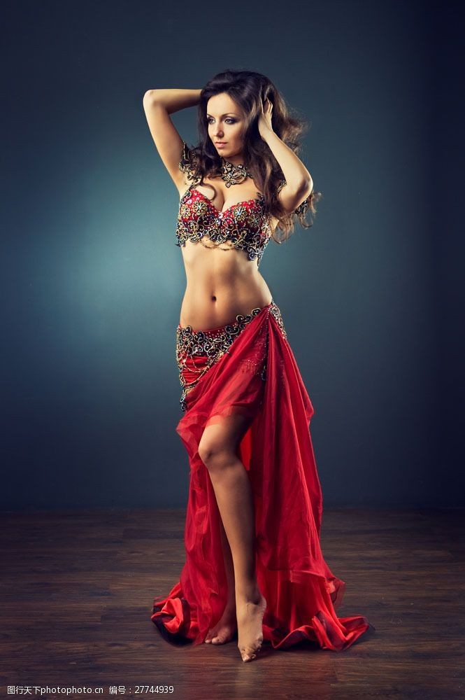 性感美女舞蹈家图片素材