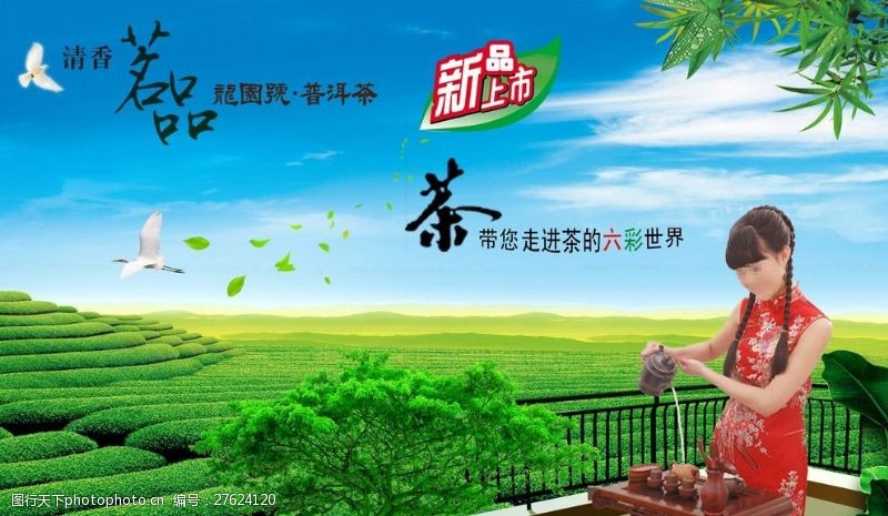 茶文化海报设计茶叶海报