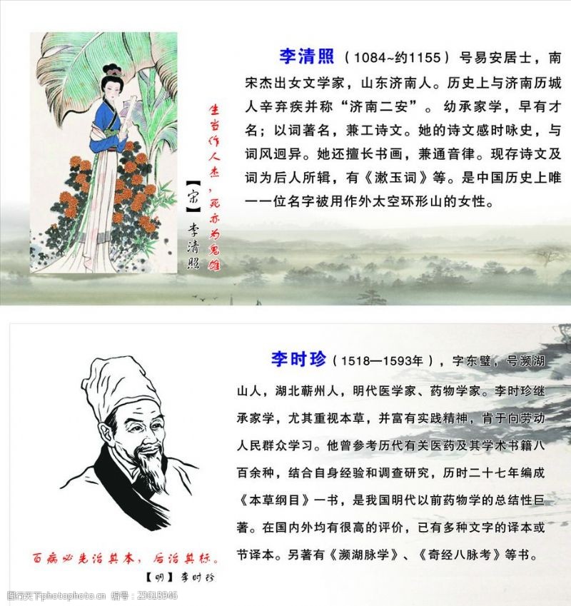 中国名人名言小学文化墙