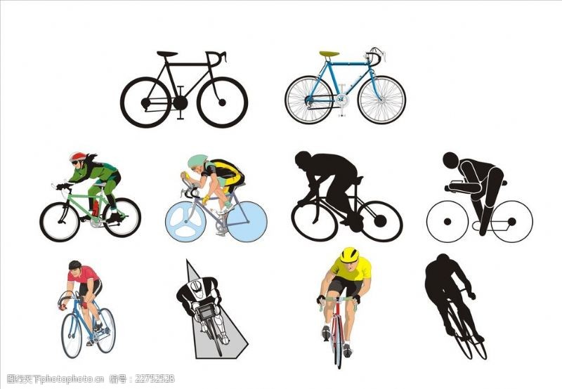 自行车休闲自行车