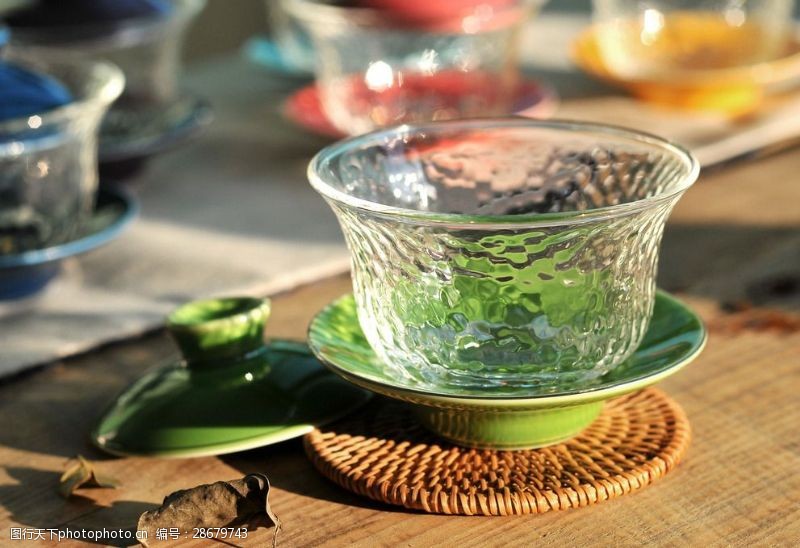 陶瓷碗品味茶具玻璃茶具陶瓷盖碗