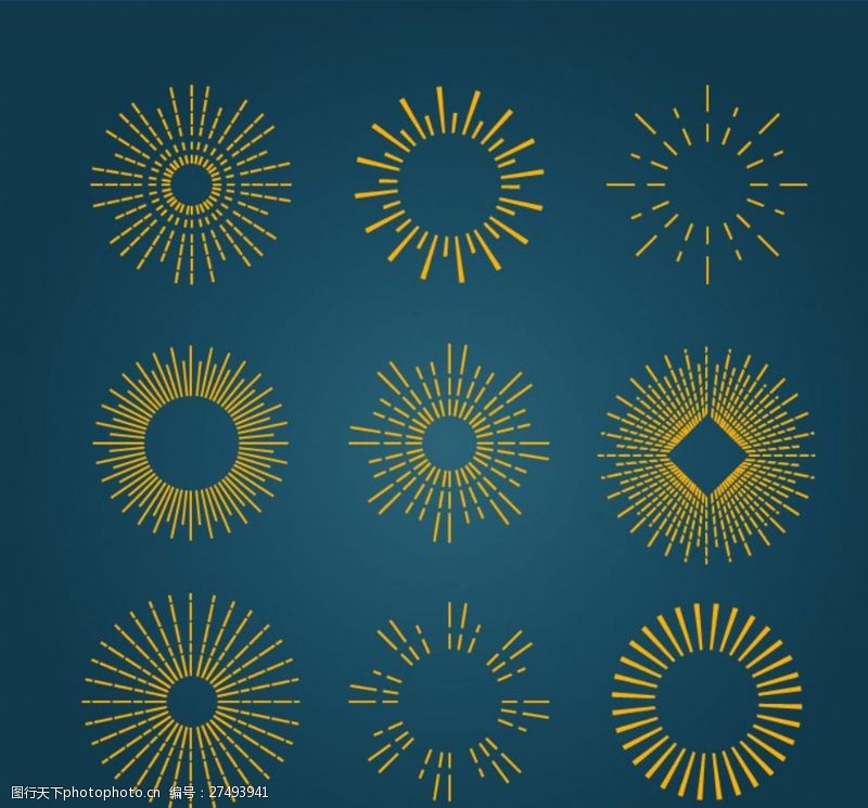 炎热夏季太阳图标