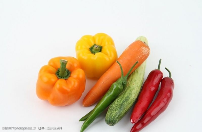 红辣椒素材蔬菜类