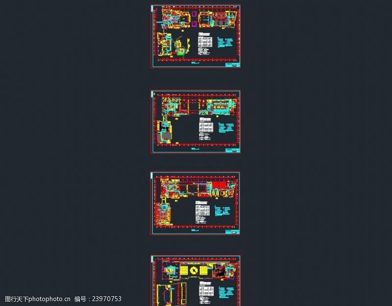 空调系统图政府办公楼智能化弱电图