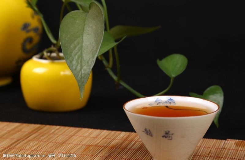 岩茶茶汤茶叶精品摄影