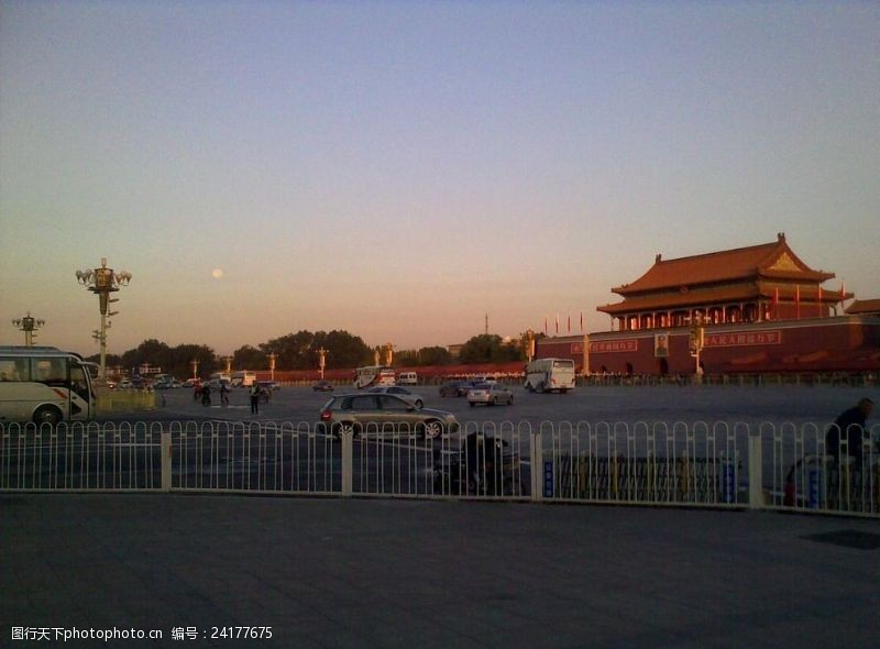 马拉松北京早晨
