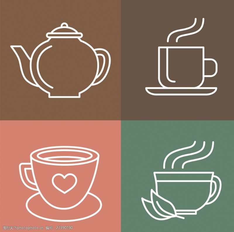 咖啡豆咖啡图标