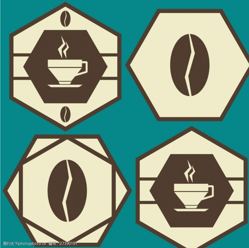 咖啡豆咖啡图标
