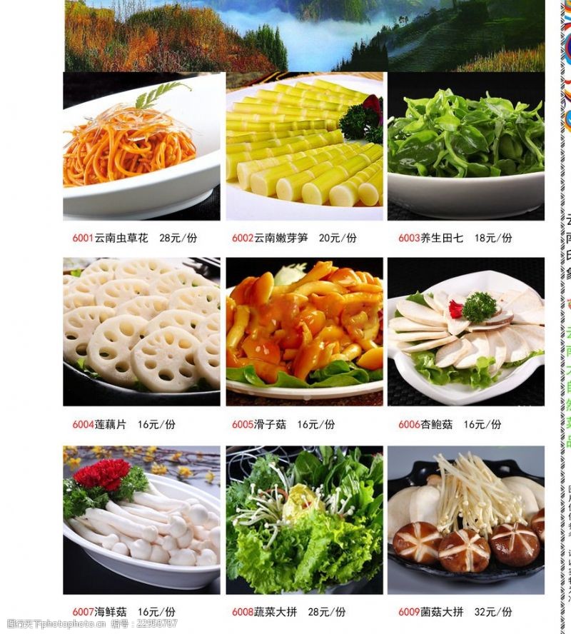 菇类涮锅菜谱