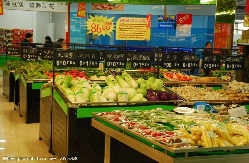 陈列架超市蔬菜货架