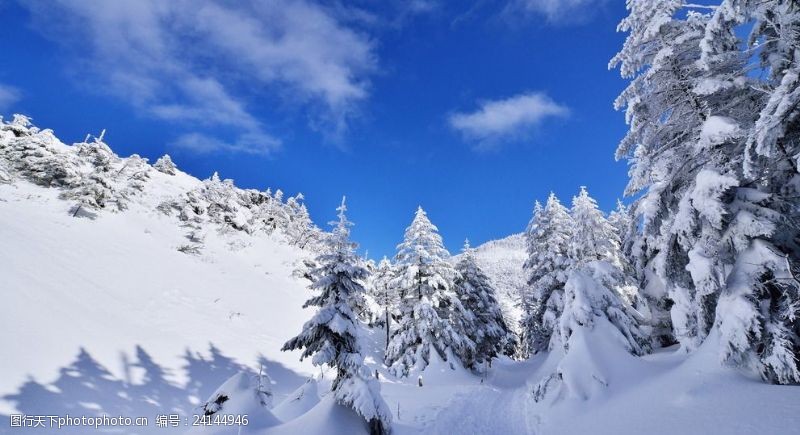 瑞士风光高山雪景