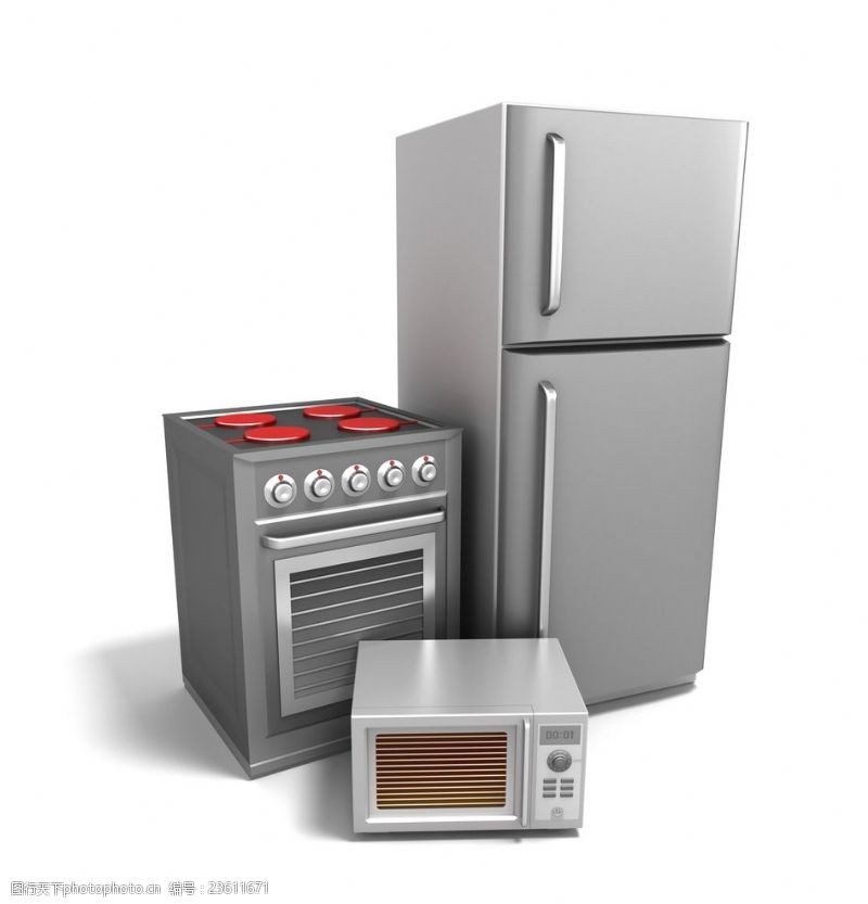 厨房小电器冰箱烤箱微波炉