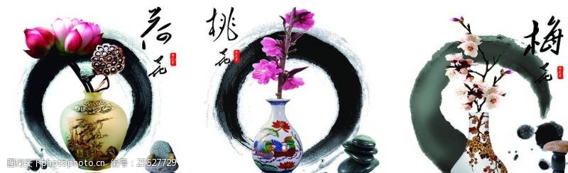 中国风模版中国风装饰画