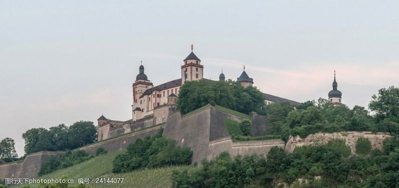 法国著名建筑巴伐利亚堡垒城堡