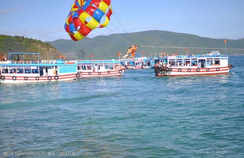 上海旅游越南水上跳伞