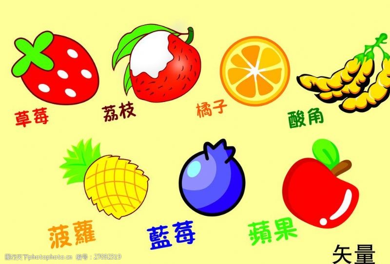 各类水果水果