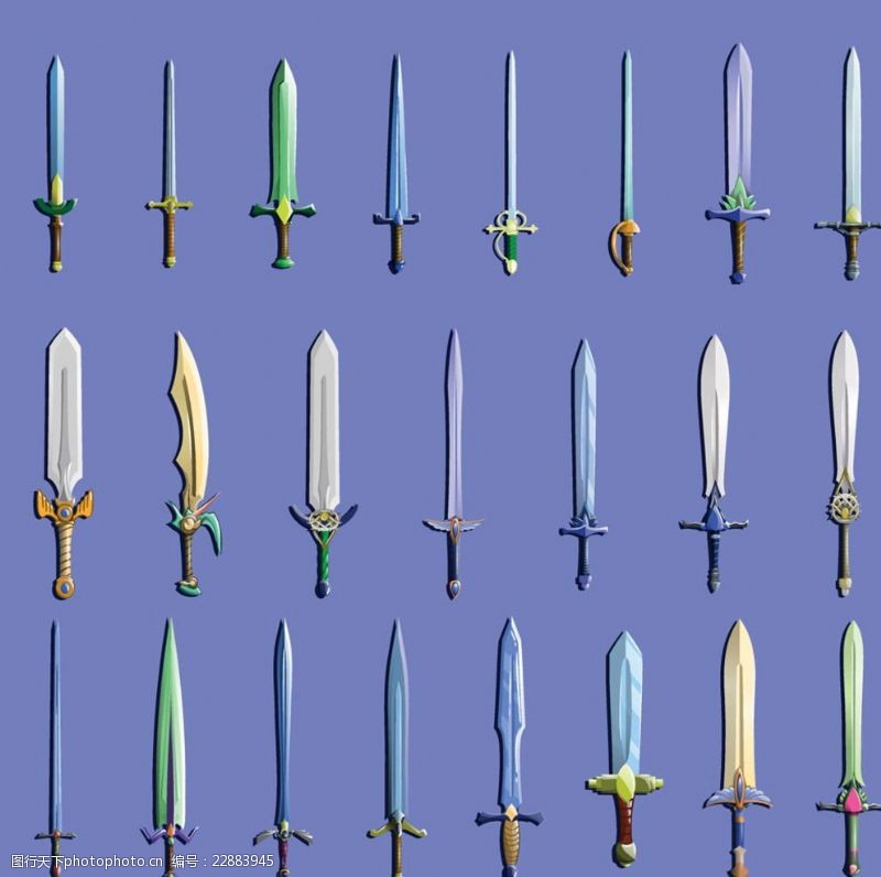 41款游戏刀剑用具