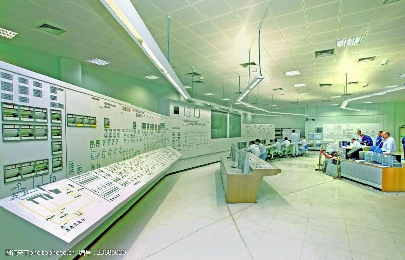 核能田湾核电主控室