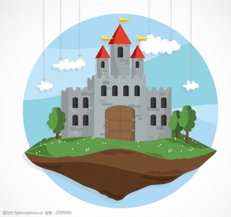 幼儿园素材下载城堡