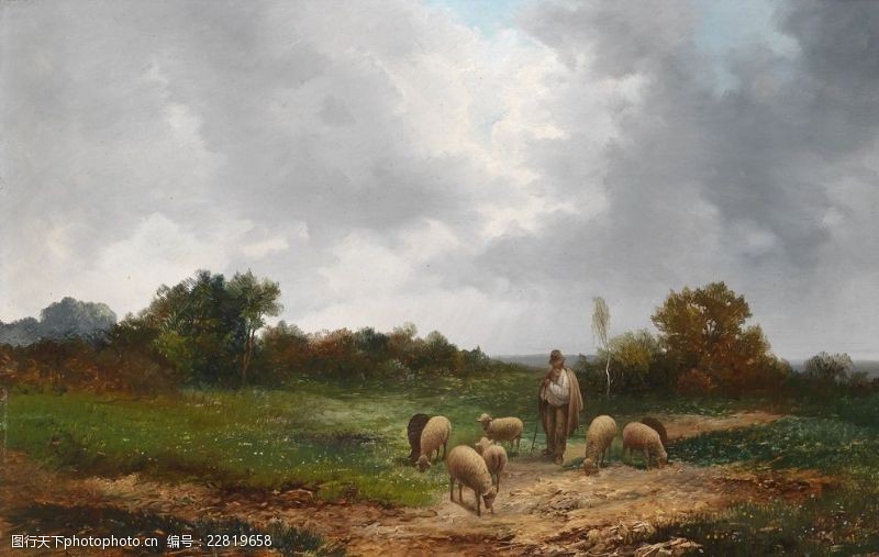 静物系列欧洲风景油画