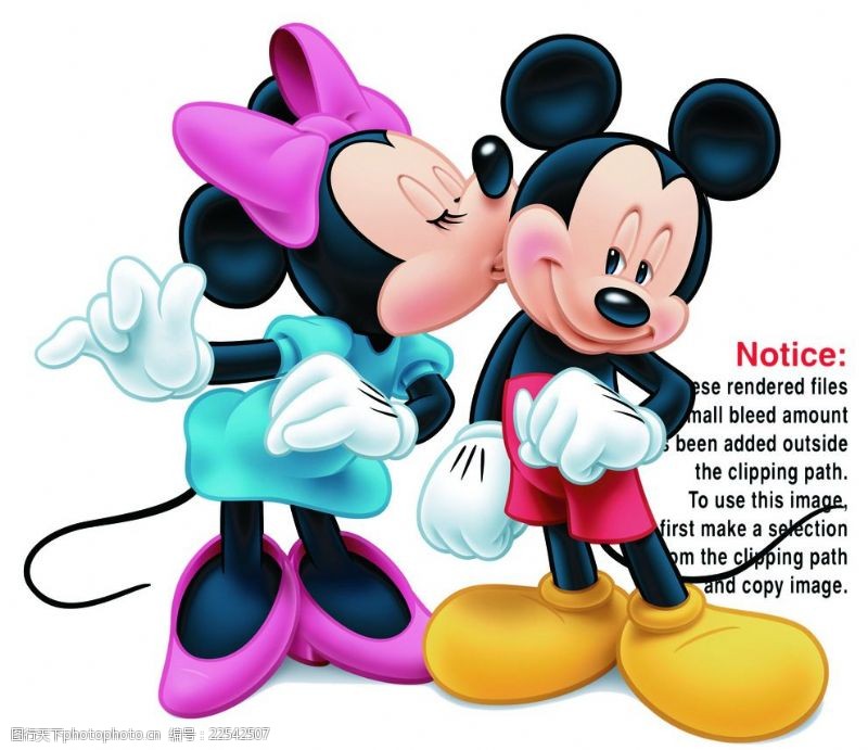 老鼠卡通形象迪士尼卡通人物卡通情侣