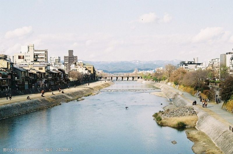 日本游日本鸭川