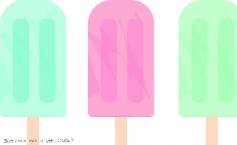 草莓冰淇淋冰淇淋冰棍