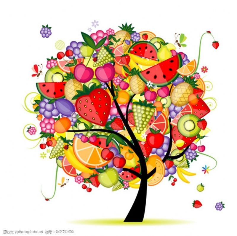 各类水果水果树