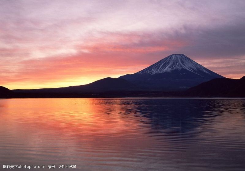 日本游日本富士山图片素材
