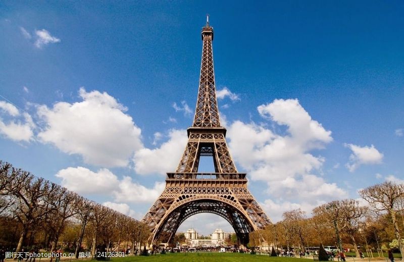 法国著名建筑艾菲尔铁塔