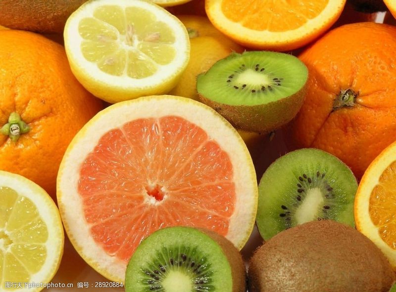 橙子切片素材水果
