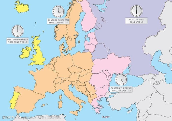 山西大学标志欧洲地图矢量时区