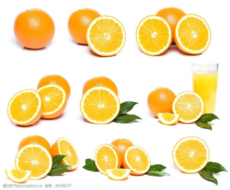 世界美食新鲜的橙子图片
