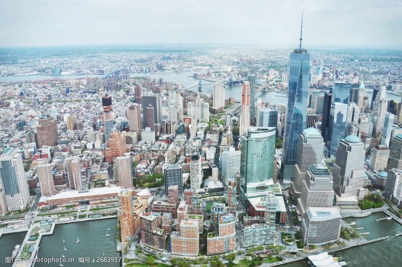 高清城市图片繁华城市建筑风景图片