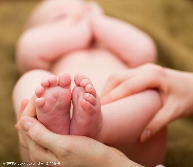 婴儿脚婴儿宝宝脚丫子图片