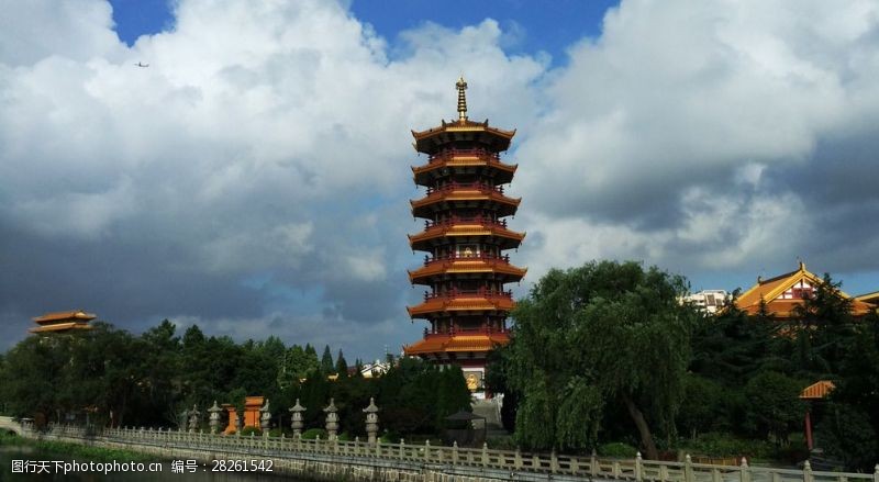 上海七宝老镇七宝教寺图片