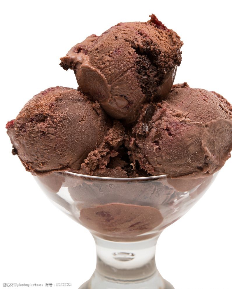 时尚冰淇淋巧克力冰淇淋图片