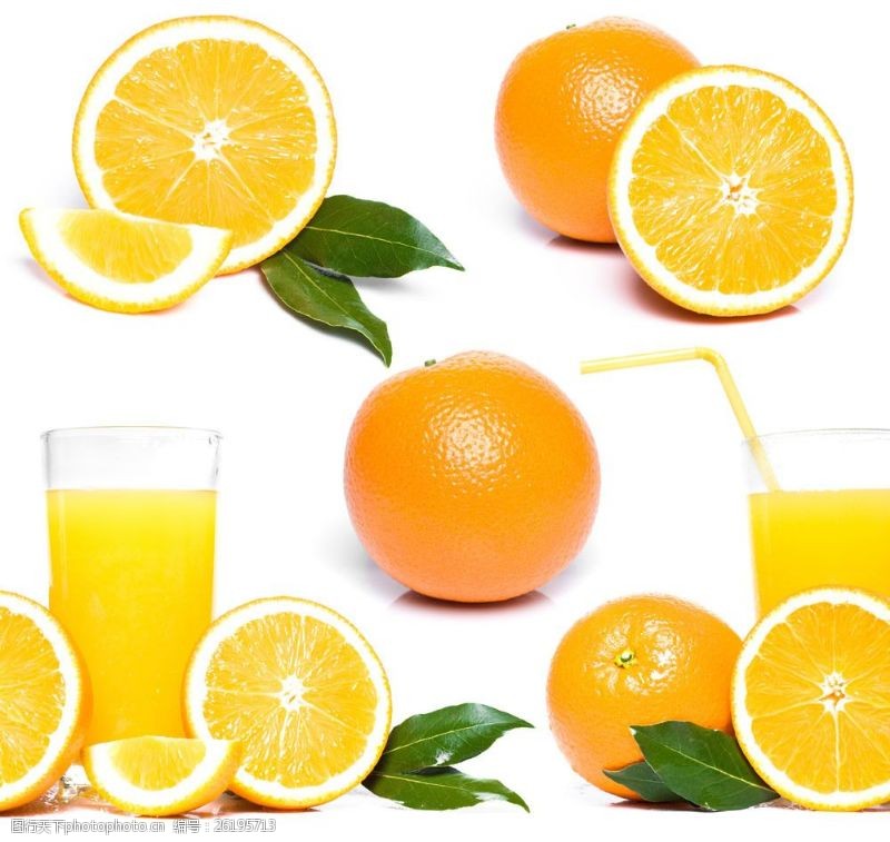 世界美食新鲜的橙子图片