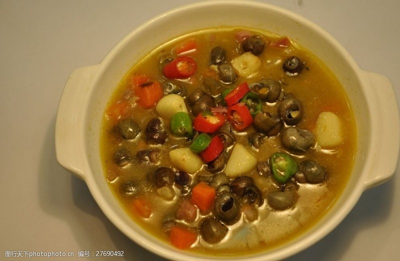 照片菜单香螺土豆汤图片