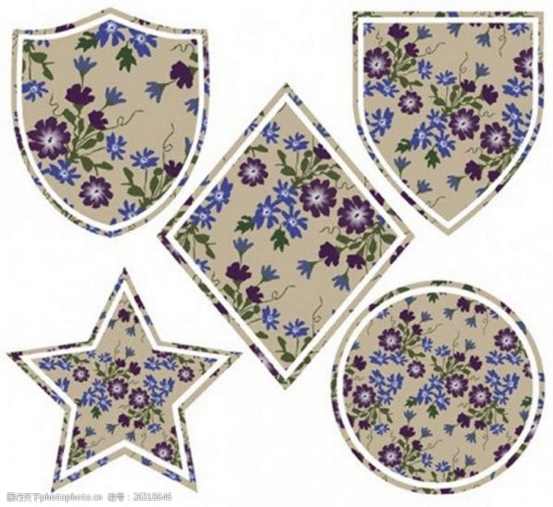 星形花图片免费下载 星形花素材 星形花模板 图行天下素材网