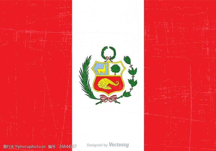 独家秘方免费的垃圾秘鲁国旗矢量
