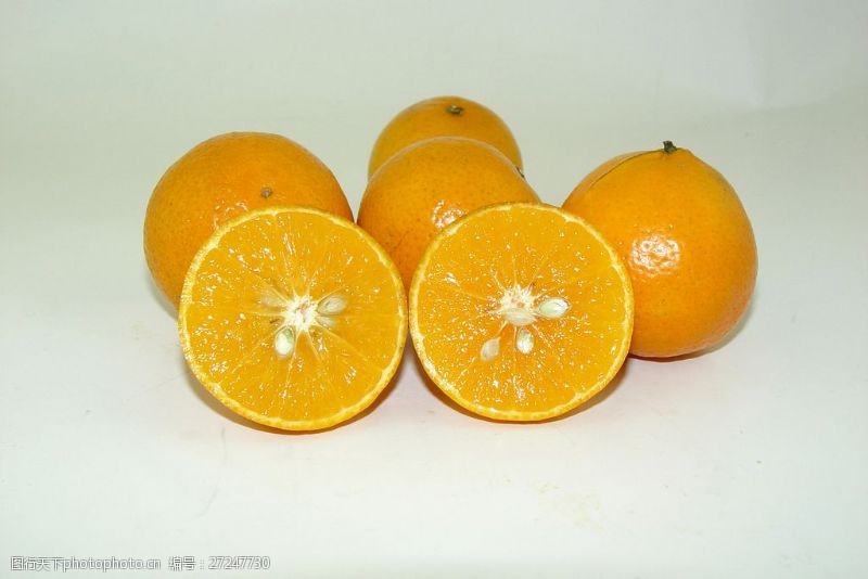橙子切片素材橙子的图片