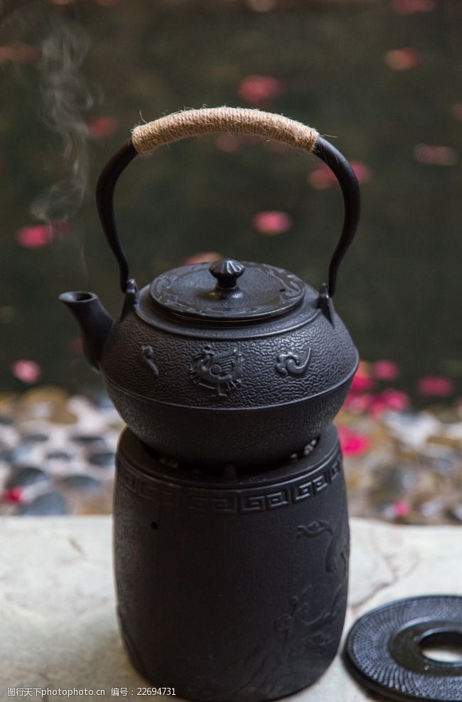 水壶温泉养生茶
