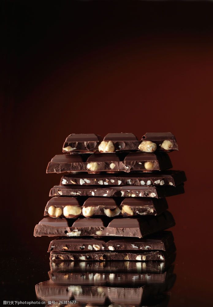 甜品点心巧克力宣传广告背景图片