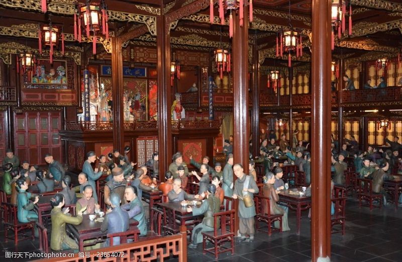 文明旅游老上海酒楼
