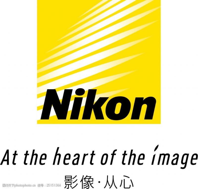 复古标签尼康logo250