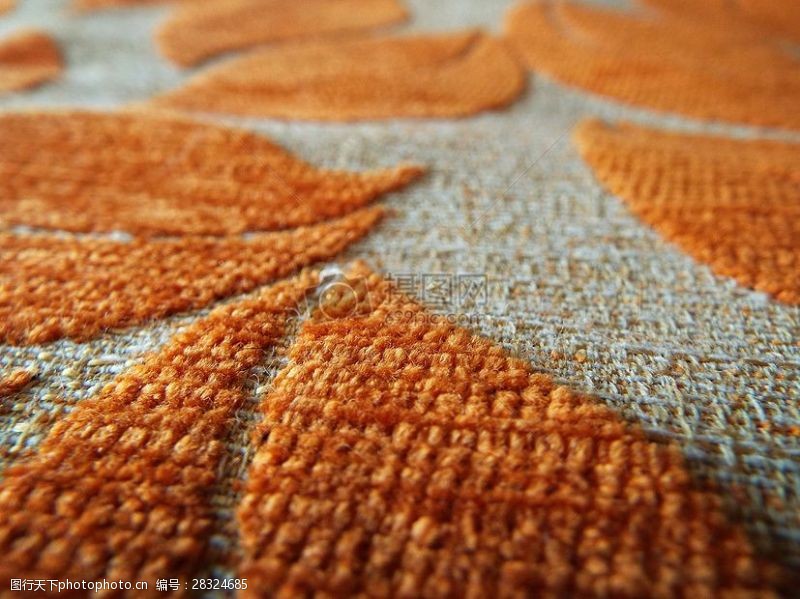 精美毛毯毛毯上的纹路