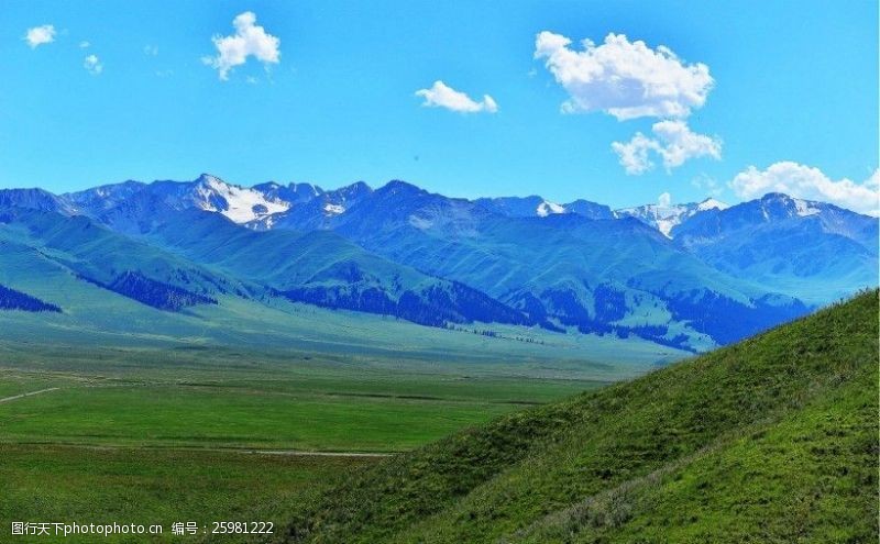 新疆那拉提草原风景