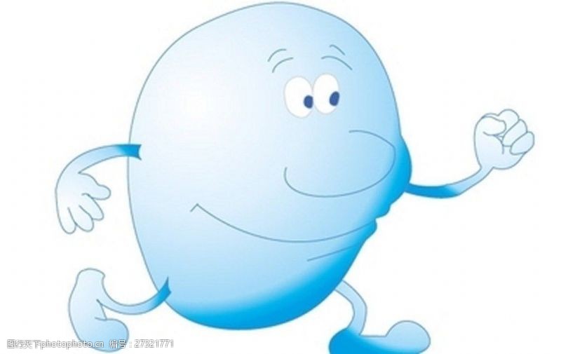 复活节彩蛋的漫画蓝色彩蛋性质的标志性漫画风格插画